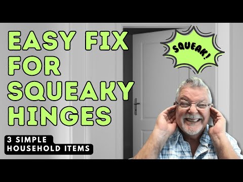 Squeaky Door Hinge Fix - Simple and Easy