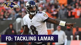 How to Tackle Lamar Jackson? Combine Prospects Answer | Ravens Final Drive