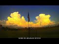 Cumulonimbus Cloud Time-Lapse of Thunderstorm in Athens, Michigan