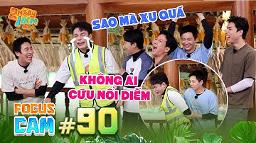 Focus cam #90: Diễm và chiếc áo "trấn miếng", thả miếng nào là cứng người miếng đó | 2 Ngày 1 Đêm