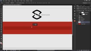 Photoshop Tutorial | Creating 2D Clean Abstract Banner/Header