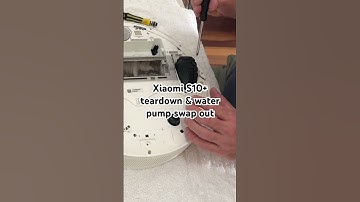 Xiaomi S10+ robot vacuum no water when mopping fix