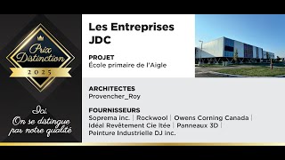 Prix Distinction 2025 - École primaire de l'Aigle