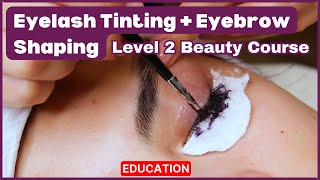 Master Eyelash Tinting and Eyebrow Shaping: UK Level 2 Beauty Course Techniques