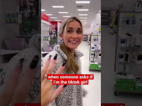 when someone asks if i’m the tiktok girl😂 #shorts