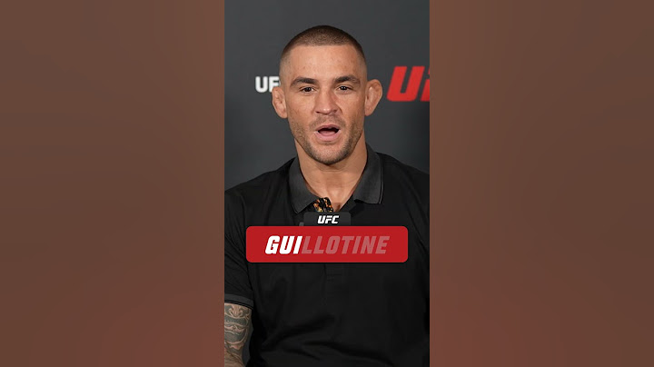 DUSTIN POIRIER & GUILLOTINES - DESTINY