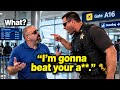 Entitled Passenger  Refuses to Leave Airport  After Being Kicked off Flight.