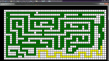Python Breadth First Search Maze solving program
