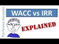 WACC vs IRR