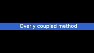 Code Analysis series in Intellij:  Excessive Coupling in Methods Analysis