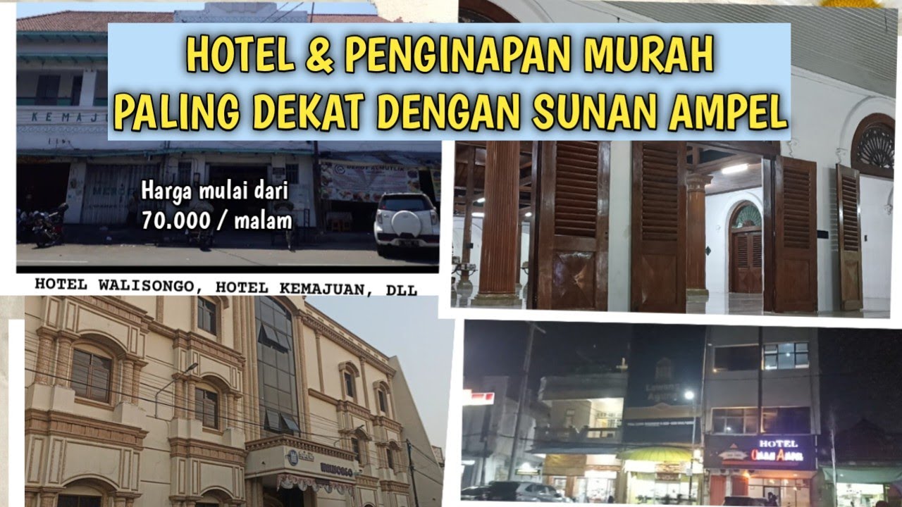 HOTEL DAN PENGINAPAN MURAH PALING DEKAT DENGAN SUNAN AMPEL SURABAYA