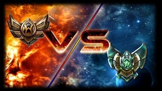 Бронза vs Платина. Gragas Jungle.