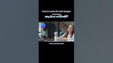 How to create 50 tshirt designs with Canva and ChatGPT