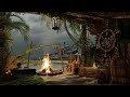 Stranded On A Desert Island Cozy Shelter From The Storm Bonfire And Rain Sounds Stranded On A Desert Island Cozy Shelter From The Storm Bonfire And Rain Sounds