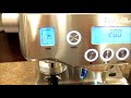 First Brew | Breville Oracle BES980XL Expesso Machine - Part 2 - How to use