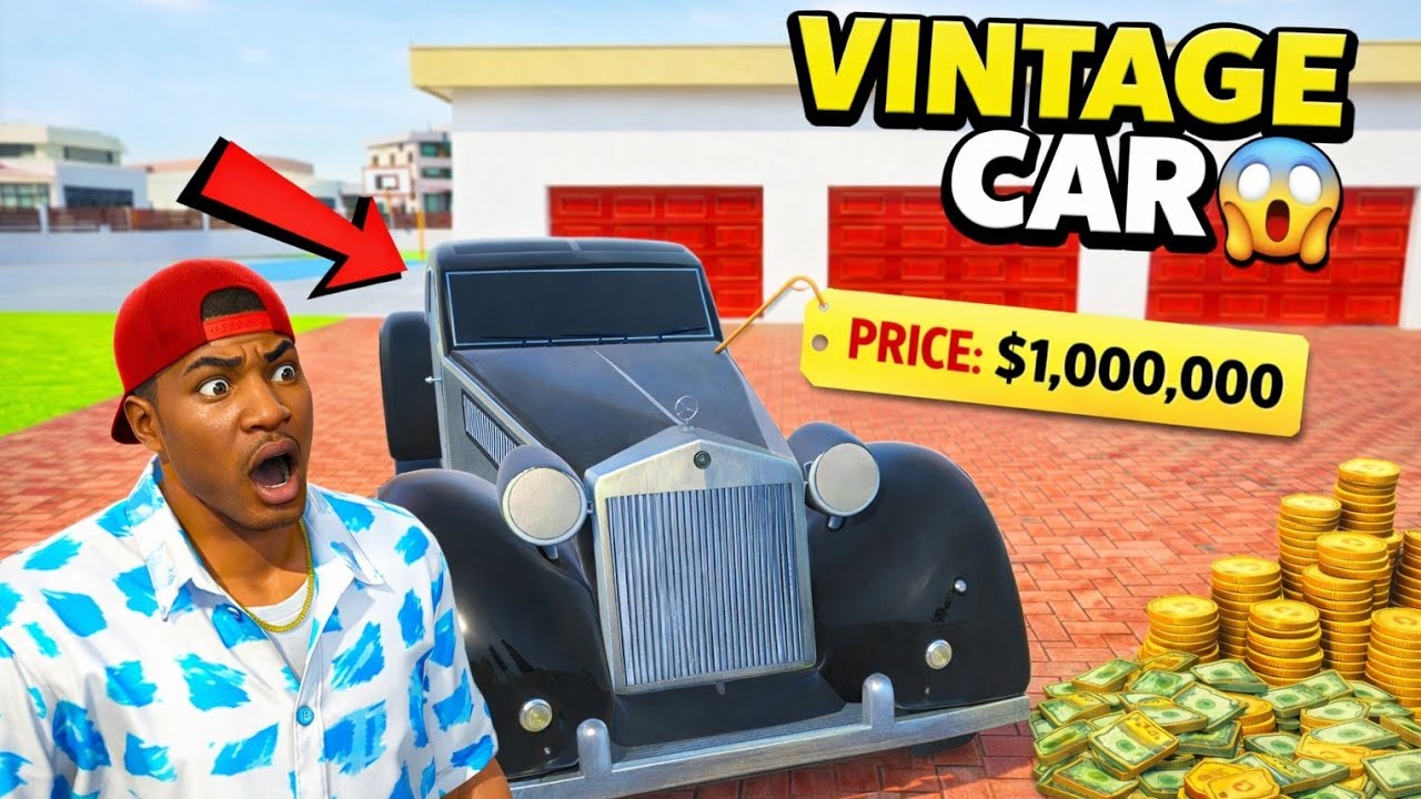 🥳 Franklin ne li nayi Vintage Car 🚗💥 Indian Theft Auto Simulator 
