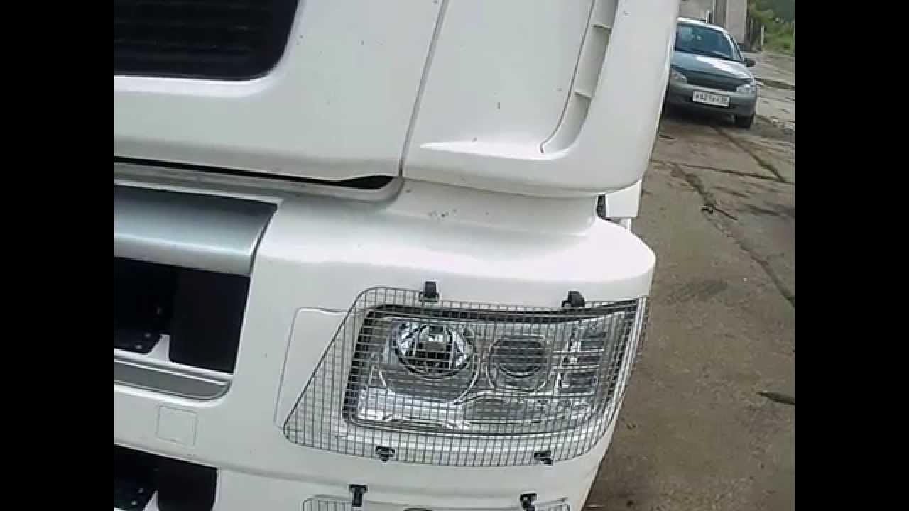 Как снять фару камаз 5490