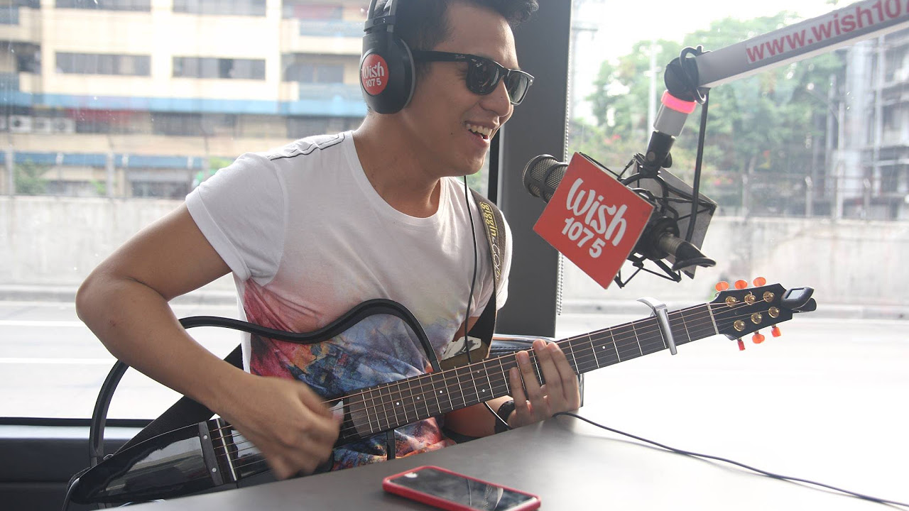 TJ Monterde sings Hanggang Dito Na LangKung Wala Ka mashup on Wish 1075 Bus