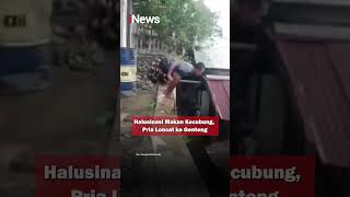 Halusinasi Makan Kecubung Pria Loncat Ke Genteng 