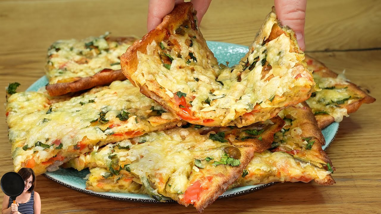 Лучше, чем пицца.😉 Нарежьте 2 баклажана. 🤗Легко, дешево и вкусно из ингредиентов дома. АСМР