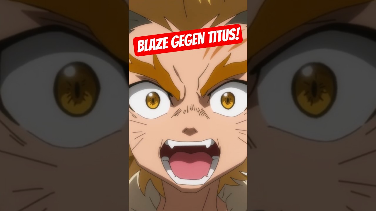 ⚔️ Der HEISSE Kampf! BLAZE Gegen TITUS! 🔥 #anime #beybladex #shorts