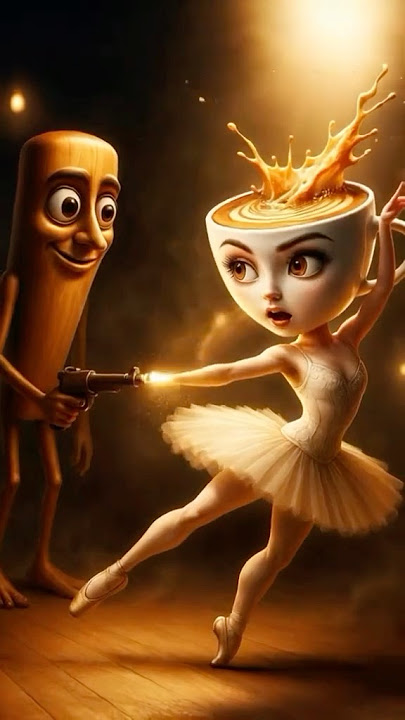 Tung Tung Tung Sahur 🌭 VS Ballerina Cappuccino ☕ Italian #brainrot #meme #shortsvideos #crocodilo