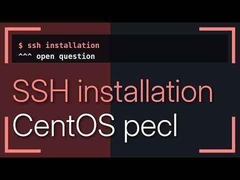 Unix & Linux: PECL SSH2 Installation issue (2 Solutions!!)