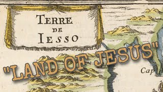 "LAND OF JESUS" - on old maps!