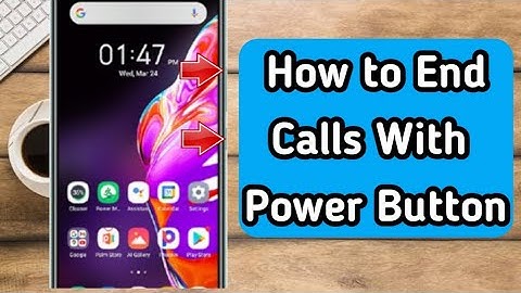 How To End Call With Power Button (Lock Screen) On Android