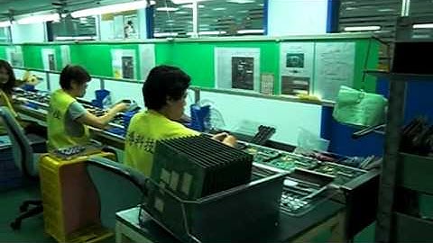 Manually insertion throughhole parts on conveyor