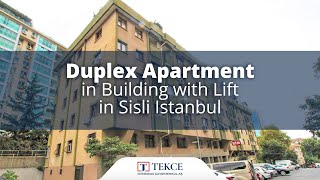 Duplex Apartment in Building with Lift in Sisli Istanbul | Istanbul Homes ®
