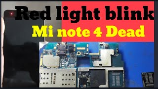 Redmi mi note 4 | red light blink | dead phone | reball pm, pmi, emmc | xiaomi mobile | all mi mobil