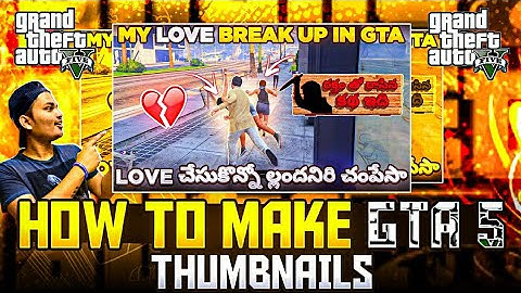 HOW TO MAKE GTA 5 THUMBNAILS ON ANDROID #GTATHUMBNAILS #gtasanandreas #gta5 #freefire #viral
