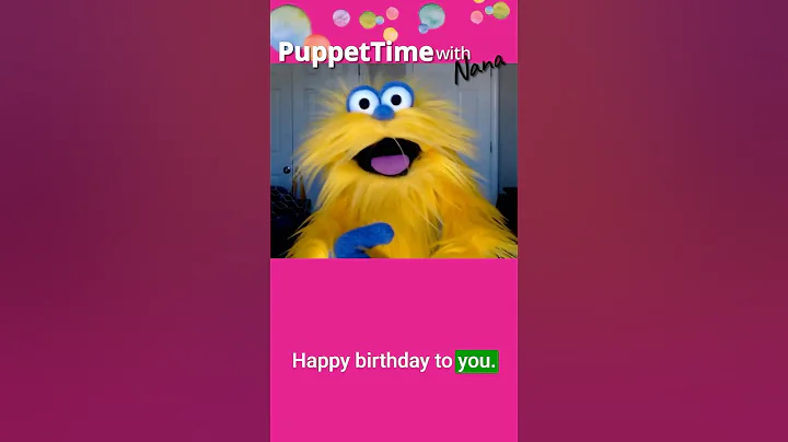 Happy Birthday from Sunny!