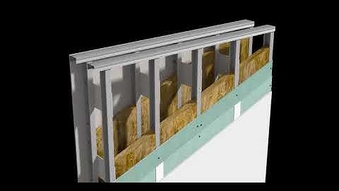 Knauf Wall Systems W116 WR Structure Animation