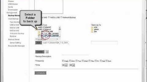 Black Armor Using  Backup Manager Feature of the Web UI - USB -NAS Scheduled Back Up