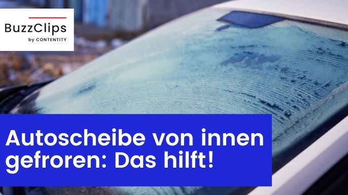 PKW Scheibenabdeckung Frostabdeckung Frontscheibe Abdeckung Winterschut  anbringen Garage Anleitung 