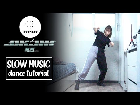 TREASURE 직진 JIKJIN Dance Tutorial Mirrored SLOW MUSIC