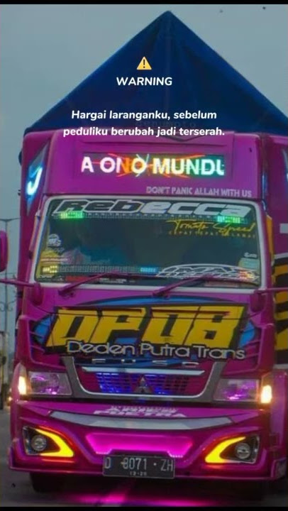 Story wa kata kata Truck Canter Rebecca DP 08 Deden putra #shorts
