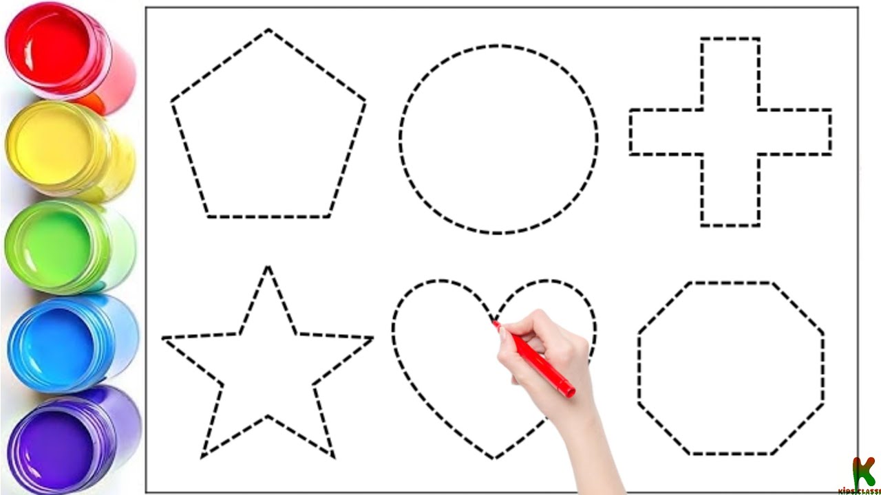 Shapes song for kids, Learn 2d shapes, colors for toddlers | shape ...