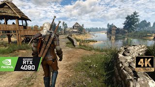 [4K60+] The Witcher 3: NEXT GEN update looks great on RTX 4090 with Raytracing