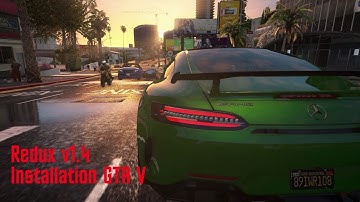 How to Install Redux v1.4 with New ReShade Ultra Realistic Graphics Mod in GTA V