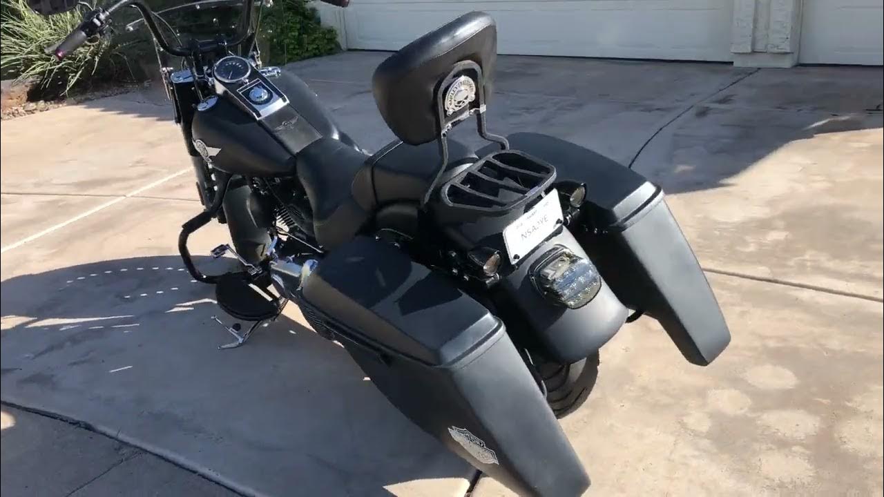 2010 Fat Boy Lo with Vance & Hines big Radius exhaust and quiet baffles
