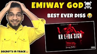 EMIWAY - KR L$DA SIGN ☠️🤯| REACTION + REVIEW | KALAMZONE