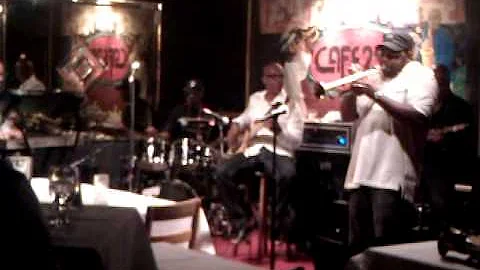 Ronnie Garrett Birthday jam- Melvin Jones trumpet ...