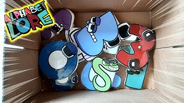 Box Full of MYSTERY Numberblocks Alphabet Lore BjxO vs Step SQUAD   ASMR Looking For Alphablocks#633