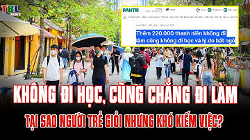 Không ĐI HỌC, cũng chẳng ĐI LÀM: Tại sao người trẻ giỏi nhưng KHÓ KIẾM VIỆC? | TBL News