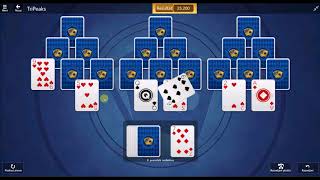 Microsoft Solitaire Collection - TriPeaks October 7 2017