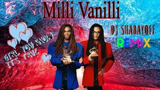 Milli Vanilli - Girl You Know It's True (Dj Shabayoff Remix Eurodance 2023) 💃💓🚶