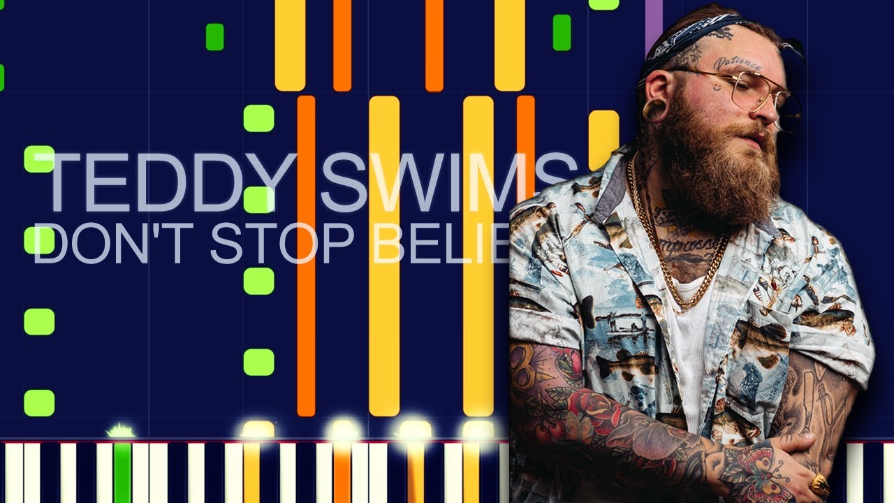 Teddy Swims DON'T STOP BELIEVIN' (PRO MIDI FILE REMAKE) "In the